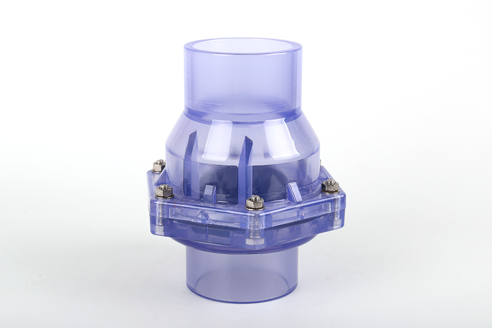 武宣透明翻板式止回阀